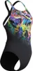 Speedo Placement Powerback Badeanzug Damen, Farbe:Schwarz, Produktbild-Vorschau 8