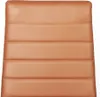 A close-up view of a brown chair seat. Voir les images du produit
