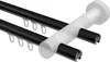 Interdeco Innenlaufstange / Gardinenstange mit Innenlauf Produktbild-Vorschau 3