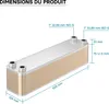 Wiltec Échangeur de chaleur thermique avec 30 plaques – 529 Voir les images du produit 6