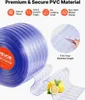 Průhledná PVC pásová clona, délka 45,7 m x šířka 30,5 cm, Náhled obrázku produktu 5