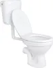 Complete set voor wandtoilet met horizontale afvoer, diep Productafbeelding-voorbeeld 3