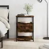vidaXL Noční stolek Smoked Oak 40x42x56 cm výrobek ze dřeva Náhled obrázku produktu 1