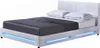 HOME DELUXE - LED Bett ASTEROID - Weiß, 160 x 200 cm - Produktbild-Vorschau 1