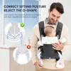 Babytrage, 4-in-1 Ergonomischer Baby Rucksack Fronttrage, Produktbild-Vorschau 4