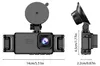 Kamera samochodowa 2K Dash Cam z 5 kanałami, widokiem 360°, Podgląd zdjęcia produktu 3