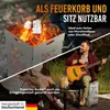 Dizajnový kôš na oheň s motívom sekáča TiKo - Born to be Náhľad obrázku produktu 8
