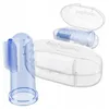 BabyOno Fingerzahnbürste mit Etui - blau Produktbild-Vorschau 5