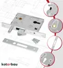 KOTARBAU® Hakenschloss Schiebetore Einsteckschloss F-60 Produktbild-Vorschau 7