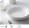 DOWAN Pastateller 887 ml, große Keramik Salatschalen, Produktbild-Vorschau 3