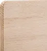 A close-up view of the corner of a wooden cutting board. Anteprima dell’immagine prodotto