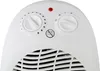 Close-up of the control panel of a white electric heater. Anteprima dell’immagine prodotto
