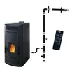 Hydraulická kamna na pelety Anita 21 kW Black Sannover + Náhled obrázku produktu 1