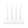 A white Xiaomi router with four antennas is shown against a white background. Podgląd zdjęcia produktu