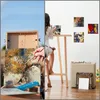 Kurtzy 24er Pack Leinwand zum Bemalen 20 x 20 cm - Produktbild-Vorschau 6