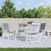 vidaXL Hochlehner-Auflagen 4 Stk. Grau Oxford-Gewebe Produktbild-Vorschau 2