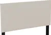 Polsterbett 'Juva' Cord mit Lattenrost 90x200 cm Beige Produktbild-Vorschau 8