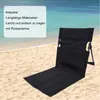 Strandstuhl mit Rückenlehne – Aluminiumrahmen & Produktbild-Vorschau 3