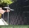 Juskys PVC Sichtschutzstreifen Zaun 4er Set - 4 Rollen à Produktbild-Vorschau 11