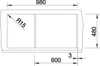 Spüle Blanco METRA XL 6 S 1000 x 500 mm softweiß 527123 Produktbild-Vorschau 7