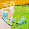 Fauteuil à bascule 3 places à bascule de jardin avec Voir les images du produit 3
