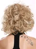 WIG ME UP Perücke Wild Lockig Blond Mix Kurz Produktbild-Vorschau 3