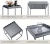 Table d'appoint CAMBRIDGE 40x40x44cm - gris foncé Voir les images du produit 4