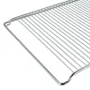A close-up, angled view of a silver wire oven rack against a white background. Produktbild-Vorschau