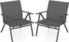 COSTWAY Chaises de jardin, set de 2, chaises de balcon avec Voir les images du produit 1