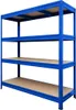 Široký rozpětí police modrá 200 x 150 x 80 cm Náhled obrázku produktu 5