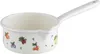 A white saucepan with a handle decorated with various fruits. Produktbild-Vorschau