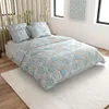 Povlečení z mikrovlákna GALDAR modré 70x80 + 140x200 Náhled obrázku produktu 2