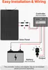 SucceBuy 100W monokristallines Solarmodul, halbflexibles Produktbild-Vorschau 3