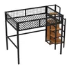MODFU Etagenbett Kinderbett 140x200cm mit Eisenrahmen, Produktbild-Vorschau 4