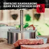 FMprofessional Burgerpresse aus Hochwertigem Edelstahl, BBQ Produktbild-Vorschau 6