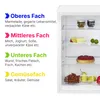 Bomann VS 2195 W - Kühlschrank - Breite: 55 cm - Höhe: 85 Voir les images du produit 12