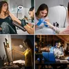 Stolní lampa LED stmívatelná, 3 barvy světla, svěrka USB Náhled obrázku produktu 9