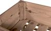 mgc24 Hochbeet Massiv L 118x40x78cm Kiefernholz dunkelbraun Produktbild-Vorschau 3