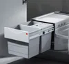Hailo New Rondo 3, vestavěná rohová skříňka na odpadkový Náhled obrázku produktu 4