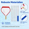 Poolkescher mit Teleskopstange 142cm, feinmaschiger Produktbild-Vorschau 4