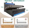 Flieks Hydraulisches Polsterbett 140x190cm mit USB und Produktbild-Vorschau 6