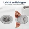 2 Stück Duschabfluss Haarfänger Edelstahl, ideal für Dusche Produktbild-Vorschau 5