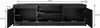 A diagram showing the dimensions of a black TV stand. Voir les images du produit