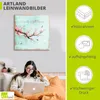 ARTland Leinwandbild Kirschblüte Größe: 70x70 cm Produktbild-Vorschau 3
