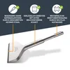 BAURIX® Burin à carrelage SDS Plus 165x75 mm I FRAKTOR® - Voir les images du produit 4