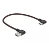 Delock Easy - USB-Kabel - USB (M) links/rechts abgewinkelt, Produktbild-Vorschau 1