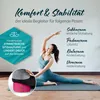 #DoYourYoga okrągła poduszka do jogi Vishnu 30cmx15cm Podgląd zdjęcia produktu 5