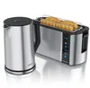 Arendo Frühstücks-Set Edelstahl, Wasserkocher Toaster Set, Produktbild-Vorschau 1