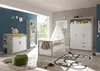 Kinderkleiderschrank Timo I, Beton-Optik / Weiß, 1.955m H x Produktbild-Vorschau 5