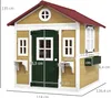 Outsunny Cabane enfant extérieur, maison enfant extérieure, Voir les images du produit 5
